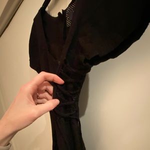 Maeve by Anthropologie Black Romper